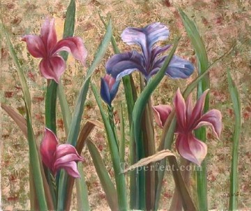  realistic Oil Painting - xsh064bB realistic from photograph flowers